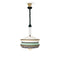 Calypso Antigua Pendant Light  option Satin Brass / Green