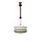 Calypso Antigua Pendant Light  option Satin Bronze / Chocolate