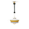 Calypso Martinique Pendant Light  option Satin Brass / Green