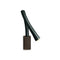Flexiled Wall Light  option Satin Bronze / Dark Green