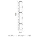 Alma Aura LED Floor Lamp