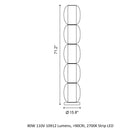 Alma Aura LED Floor Lamp