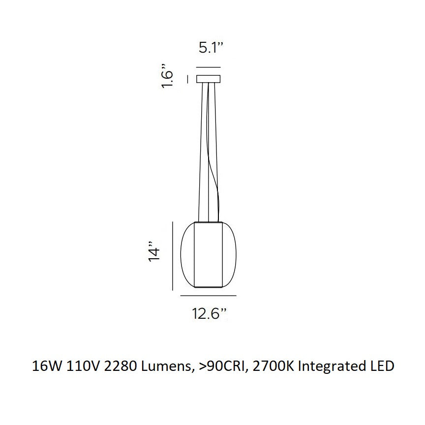 Alma LED Pendant Light
