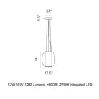 Alma LED Pendant Light