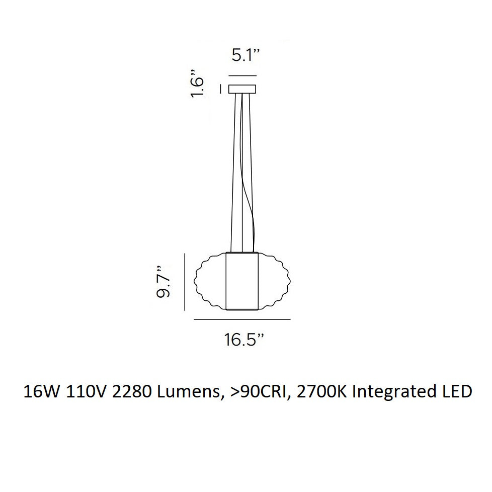Alma LED Pendant Light