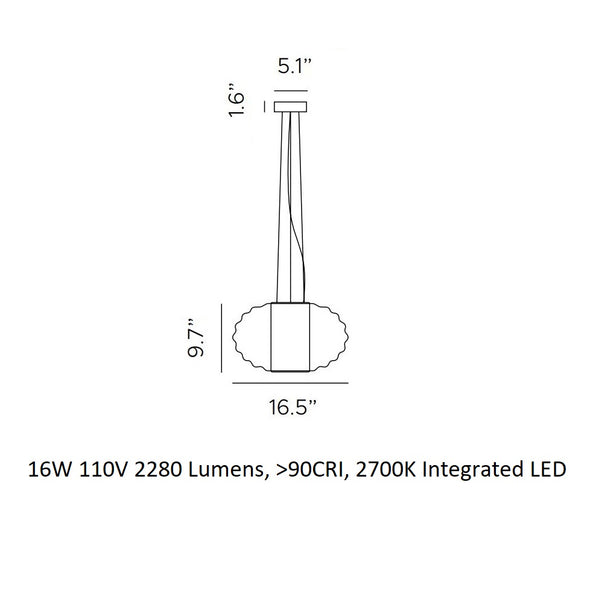 Alma LED Pendant Light