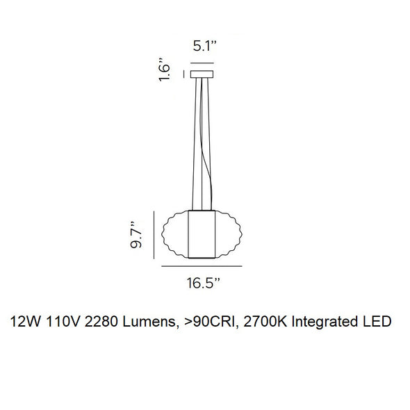 Alma LED Pendant Light