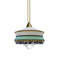 Calypso Antigua Pendant Light  option Mint / Large: 27.6 in diameter