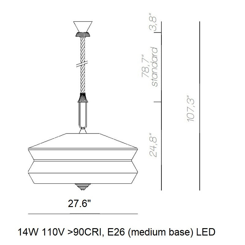 Calypso Antigua Pendant Light