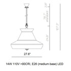 Calypso Guadaloupe Pendant Light