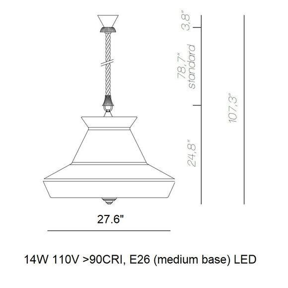 Calypso Guadaloupe Pendant Light
