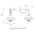 Calypso Guadaloupe Wall Sconce