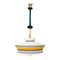 Calypso Martinique Outdoor Pendant Light  option Yellow / Large: 27.6 in diameter