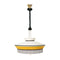 Calypso Martinique Pendant Light  option Yellow / Large: 27.6 in diameter