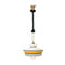 Calypso Martinique Pendant Light  option Yellow / Small: 15.4 in diameter