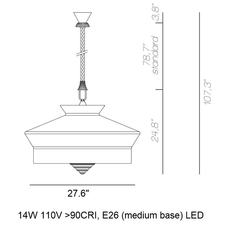 Calypso Martinique Pendant Light