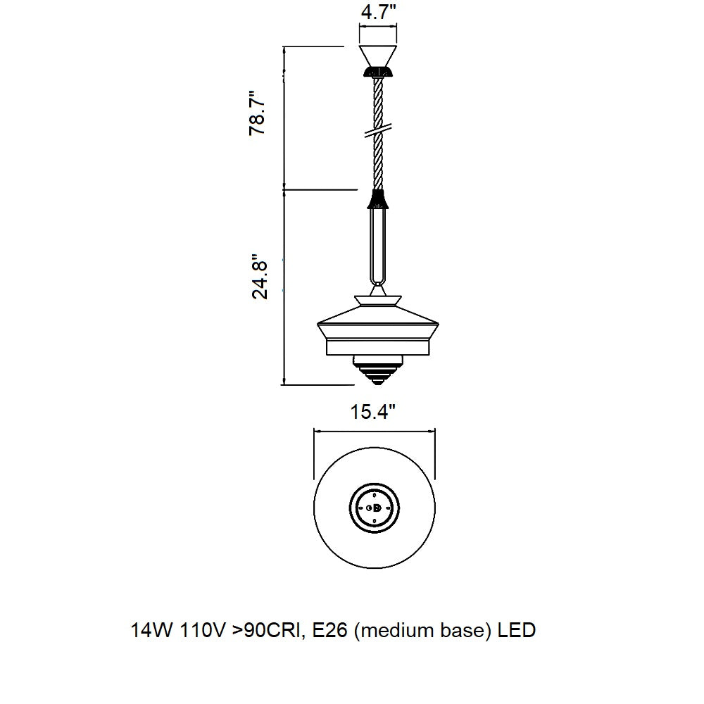 Calypso Martinique Pendant Light