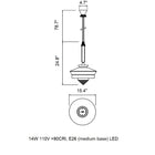 Calypso Martinique Pendant Light