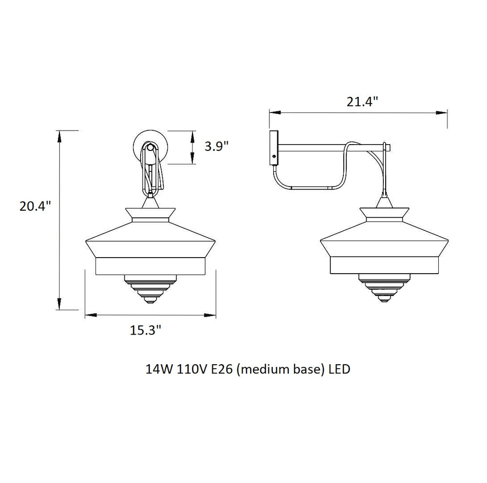 Calypso Martinique Wall Sconce