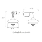 Calypso Martinique Wall Sconce