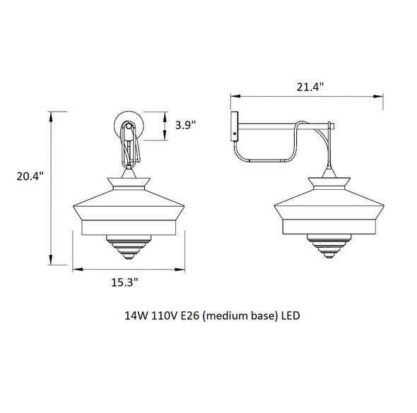 Calypso Martinique Wall Sconce