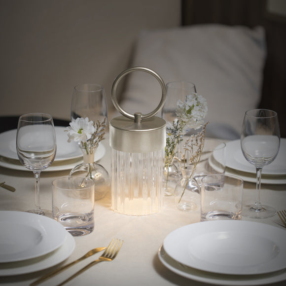 Claretta Outdoor Portable LED Table Lamp