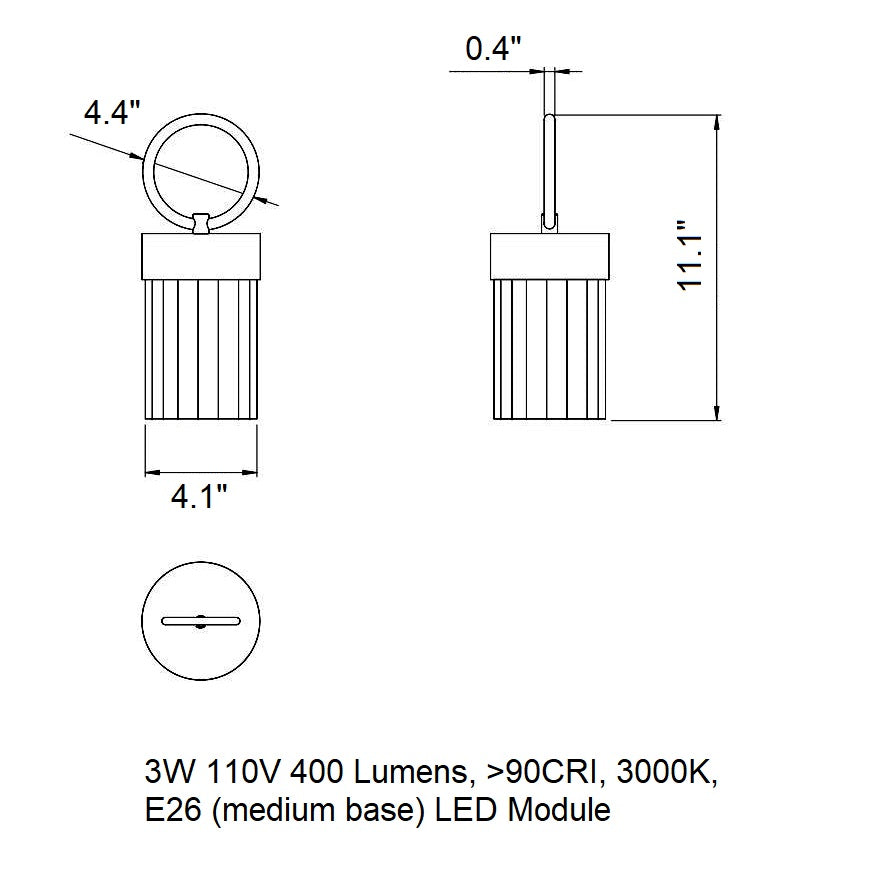 Claretta Outdoor Portable LED Table Lamp