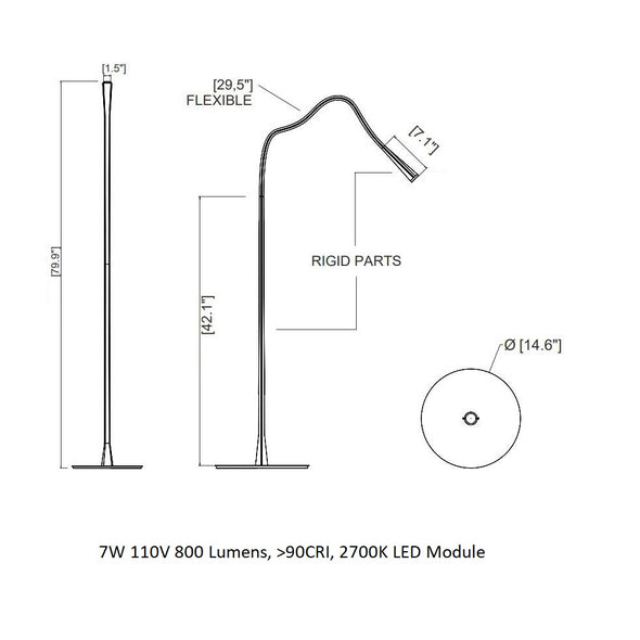Flexiled Floor Lamp