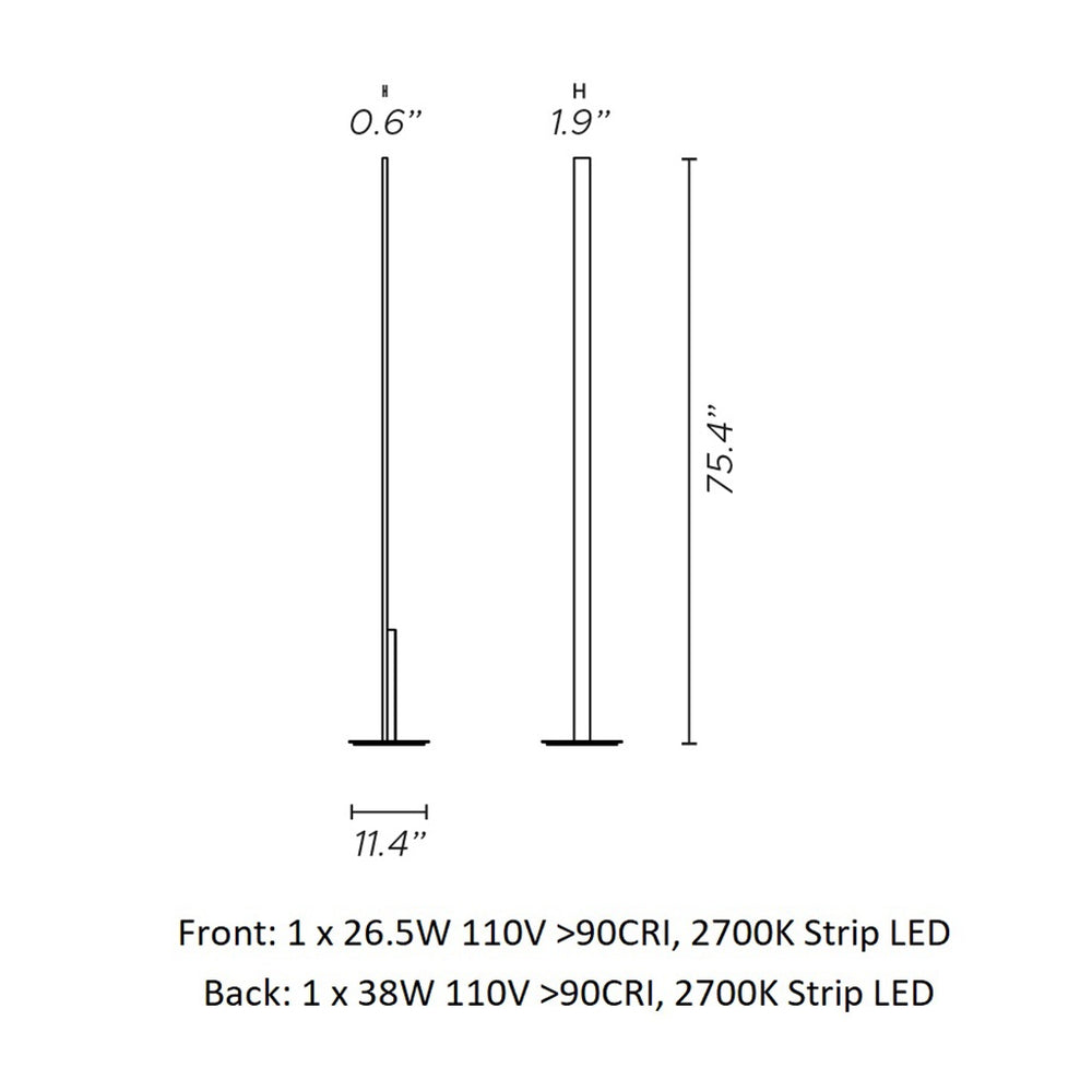 Fly LED Floor Lamp