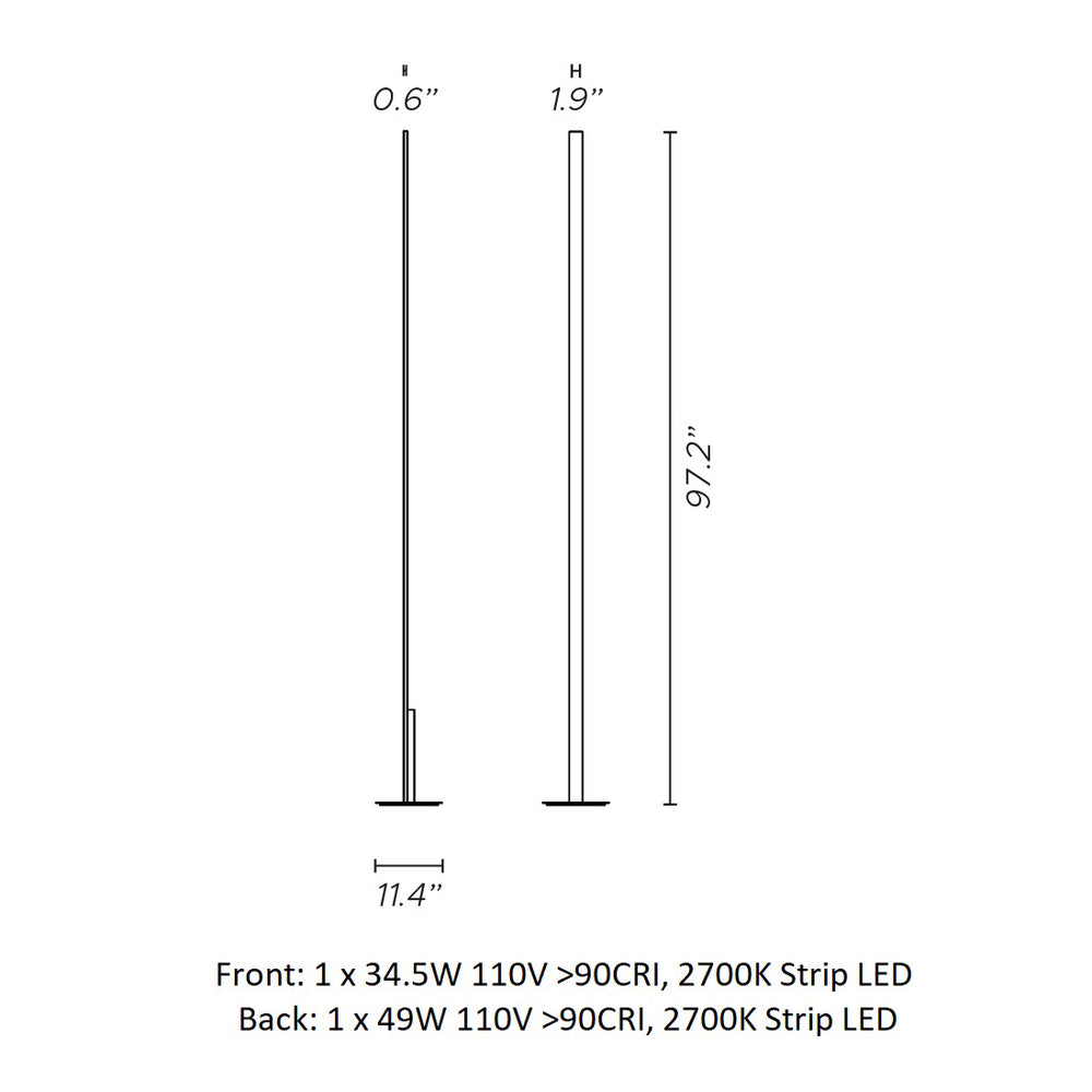 Fly LED Floor Lamp