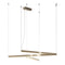 Fly Multiple LED Pendant Light  option Champagne