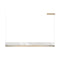 Fly Pendant Light  option White Calacatta / Satin Golden Nickel