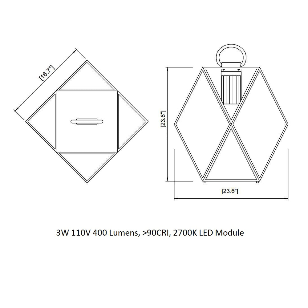 Muse Nomad Outdoor Portable Lantern
