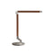 Picchio Table Lamp  option Polished Aluminum / Cognac Leather