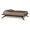 Astrid Bed  option Walnut / Dark Chocolate