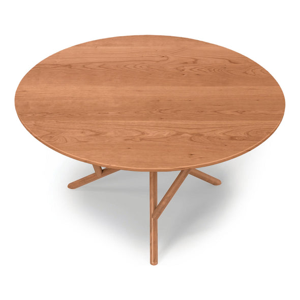 Baton Round Fixed Top Dining Table
