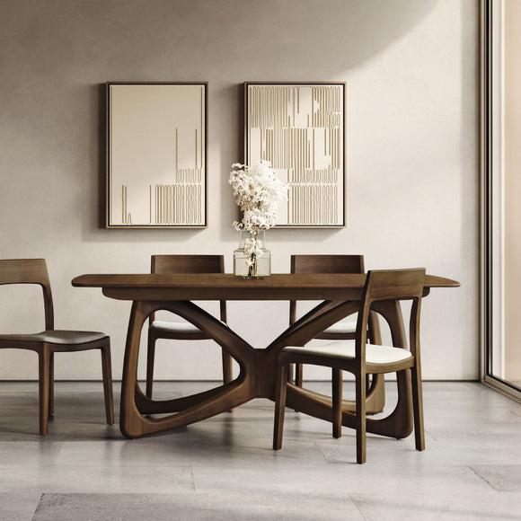 Butterfly Extendable Dining Table