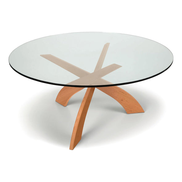 Entwine Glass Top Chat Height Table