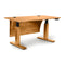 Invigo Standing Desk with Modesty Panel  option Natural Cherry