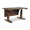 Invigo Standing Desk with Modesty Panel  option Natural Walnut