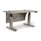 Invigo Standing Desk with Modesty Panel  option Weathered Oak