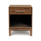 Mansfield 1 Drawer Nightstand  option Natural Walnut