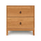 Mansfield 2 Drawer Nightstand  option Natural Cherry