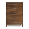 Mansfield 5 Drawer Wide Dresser  option Natural Walnut
