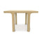 Sierra Square Coffee Table  option Natural Oak