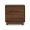 Sloane 2 Drawer Nightstand  option Natural Walnut