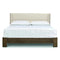 Sloane Bed with Legs  option Oyster Microsuede