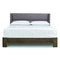 Sloane Bed with Legs  option Sterling