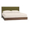 Sloane Floating Bed  option Lime Microsuede