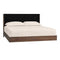 Sloane Floating Bed  option Onyx Microsuede